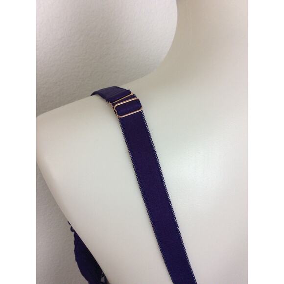 Savage x Fenty Lingerie Bra Wireless Metallic Lace - Picture 10 of 10